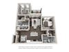 Mangrove 2 Bedroom 2 Bathroom Floor Plan Mangrove 2 Bedroom 2 Bathroom, 1,074 Sq.Ft. Floor Plan at Tomoka Pointe, Daytona Beach